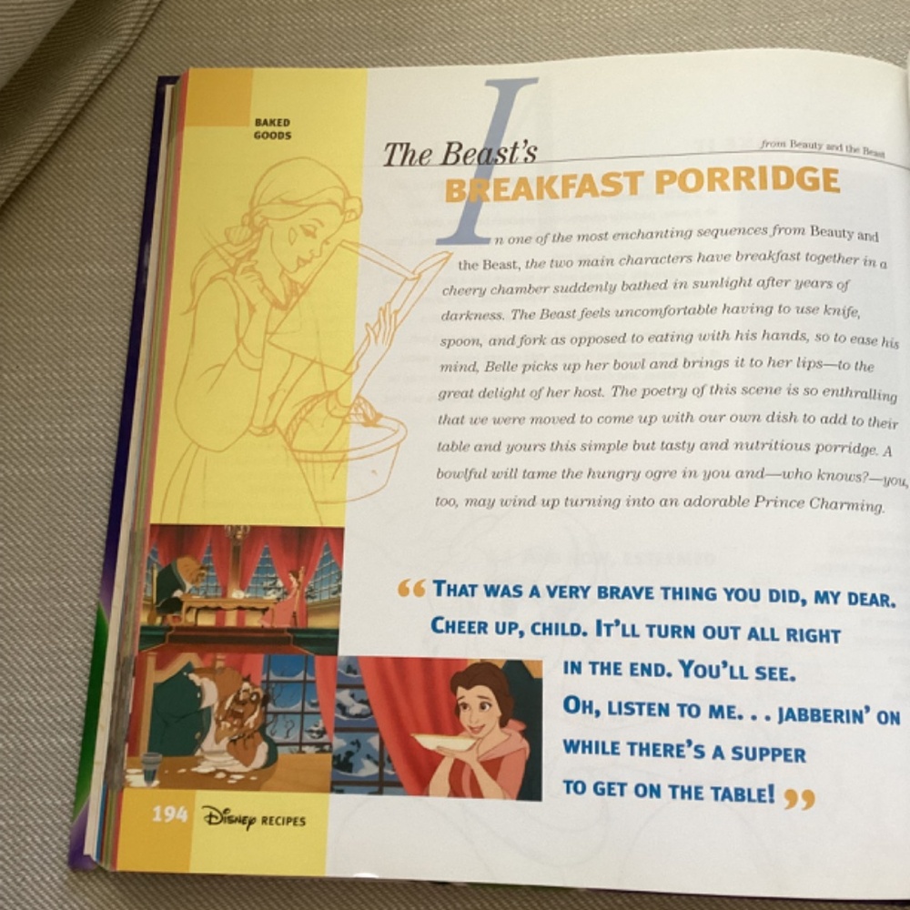 Disney Recipe Book - Picture 3 of 4